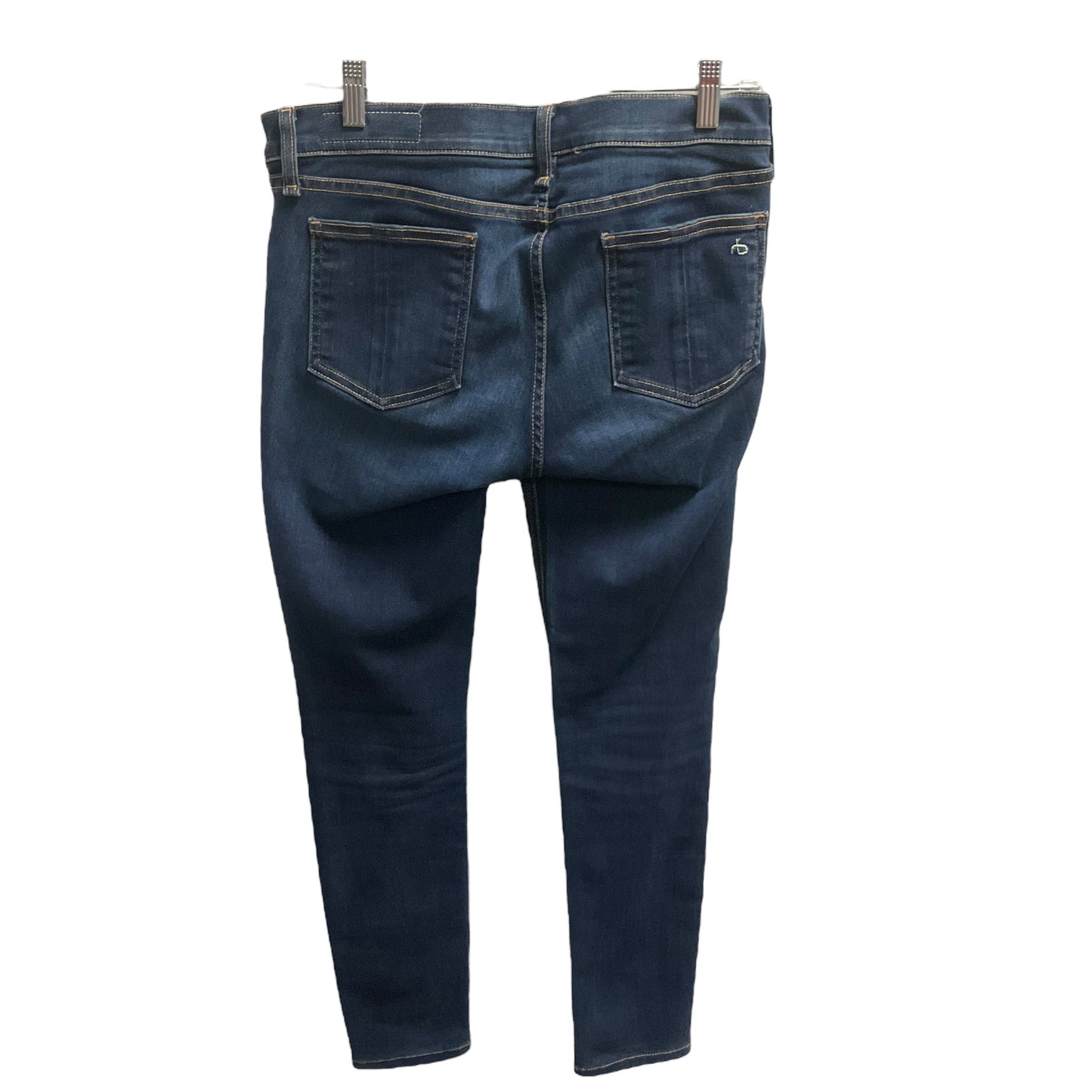 Jeans Skinny By Rag & Bones Jeans In Blue Denim, Size: 10