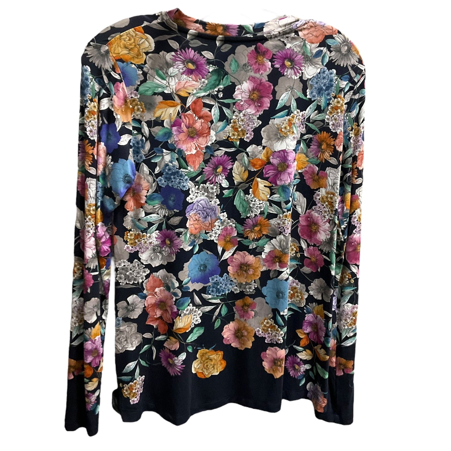 Top Long Sleeve By Johnny Was In Multi-colored, Size: Xs