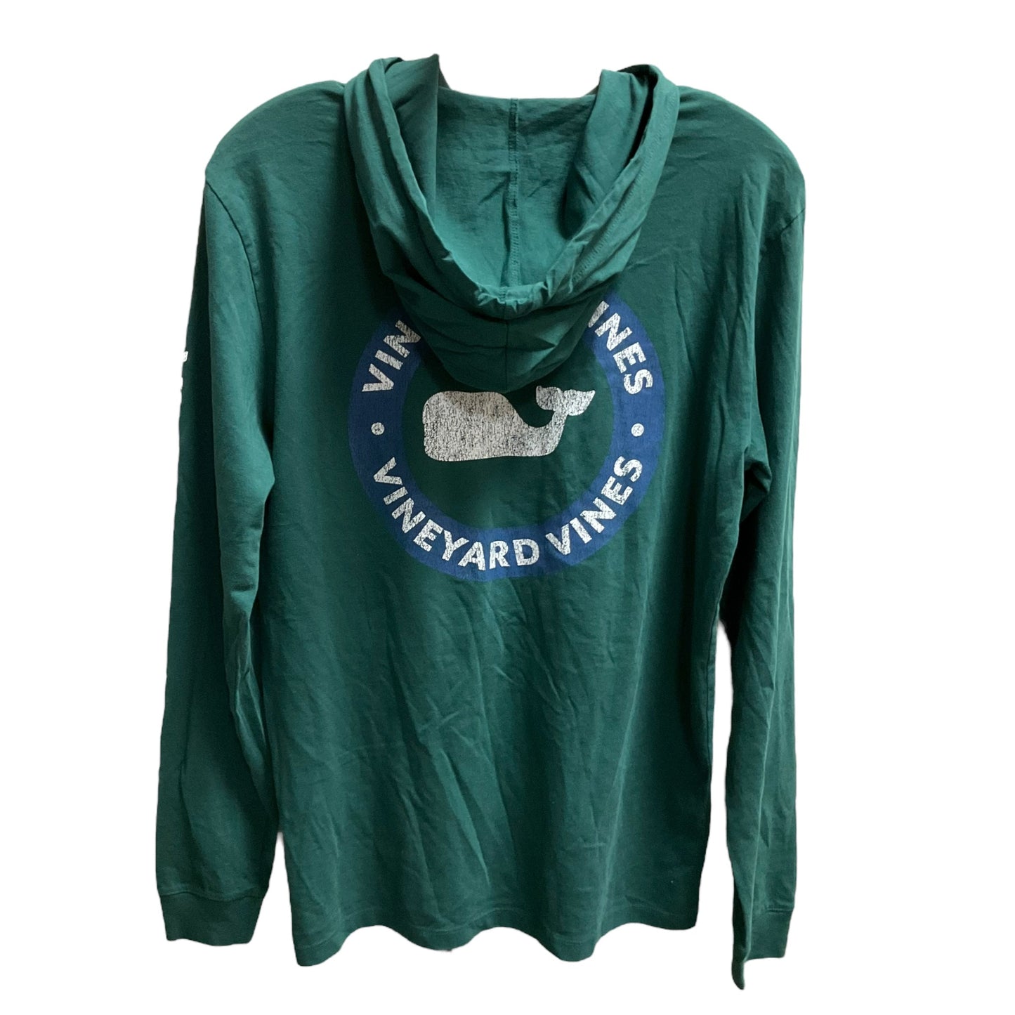 Top Long Sleeve By Vineyard Vines In Green, Size: Xs