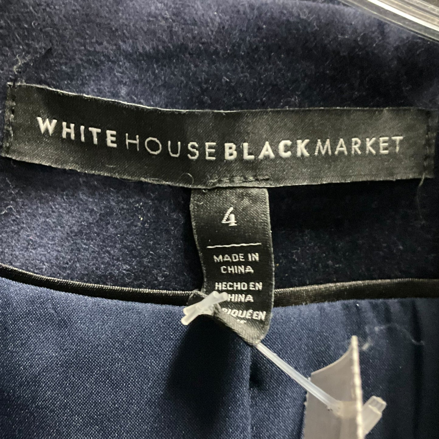 Blazer By White House Black Market In Navy, Size: 4