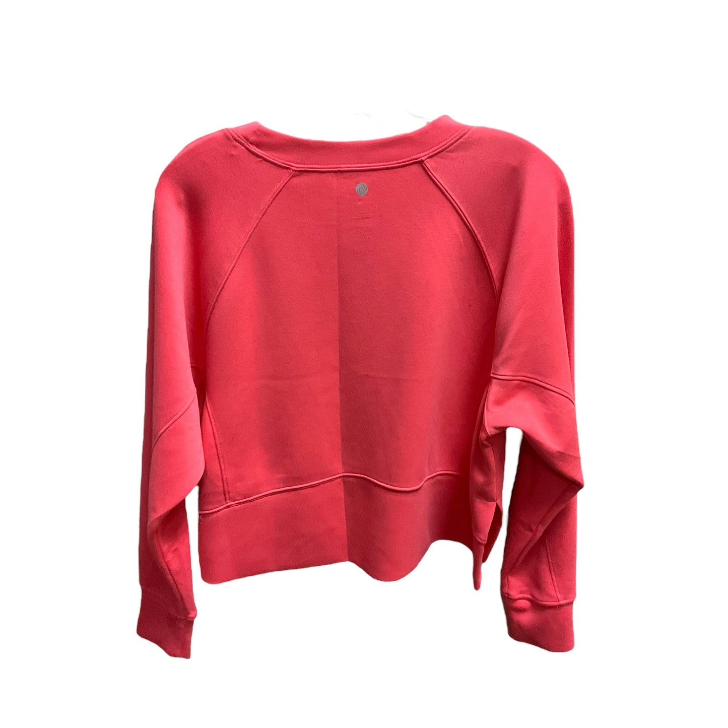 Athletic Top Long Sleeve Crewneck By Apana In Coral, Size: S