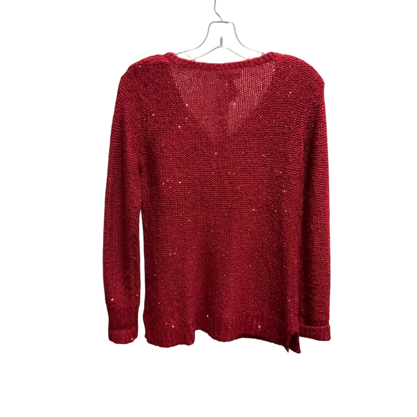 Sweater By Apt 9 In Red, Size: S