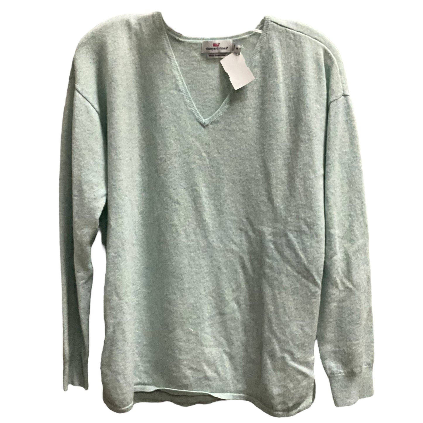 Sweater By Vineyard Vines In Aqua, Size: M