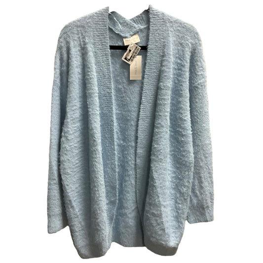 Sweater Cardigan By Mia and Tess In Blue, Size: Xl