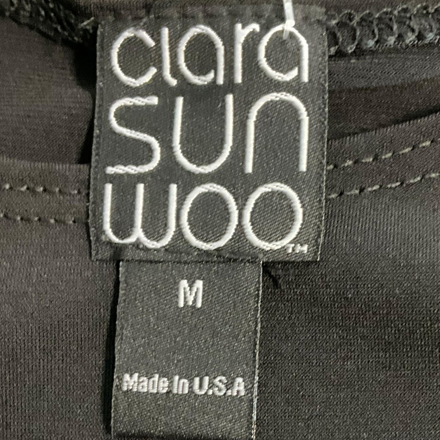 Black Top Sleeveless Clara Sun Woo, Size M