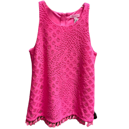 Top Sleeveless By Lilly Pulitzer In Pink, Size: Xs