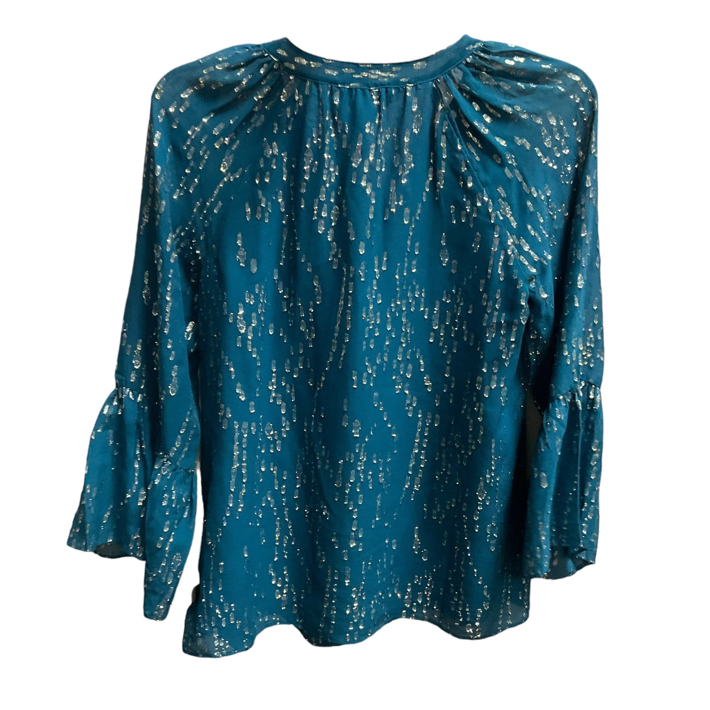 Top Long Sleeve By Lilly Pulitzer In Teal, Size: Xs