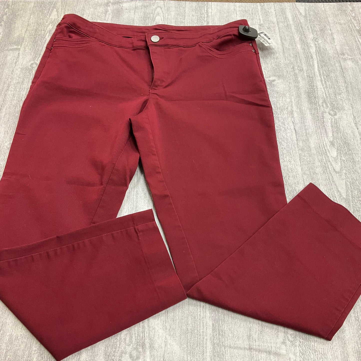 Pants Chinos & Khakis By Christopher And Banks In Red, Size: 14