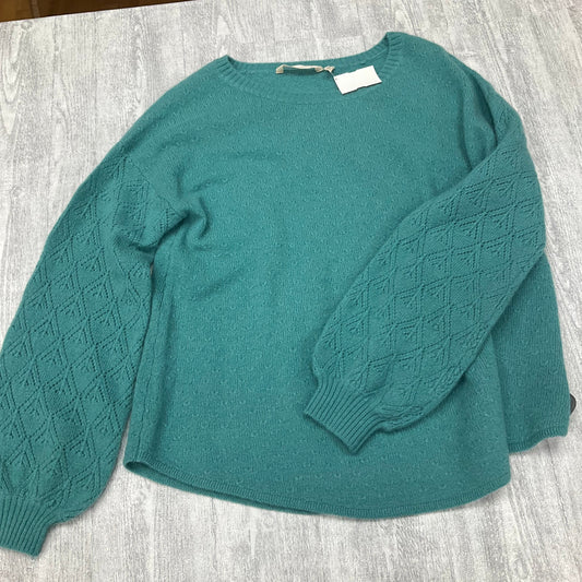 Sweater By Soft Surroundings In Green, Size: S