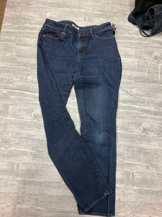 Jeans Boot Cut By Loft In Blue, Size: 6