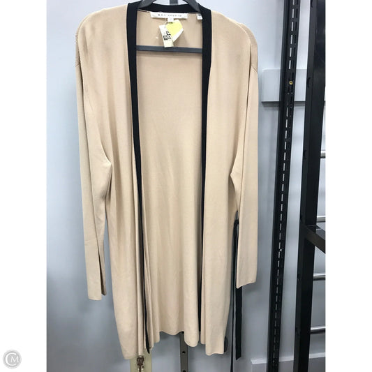 Cardigan By Max Studio In Tan, Size: 3x