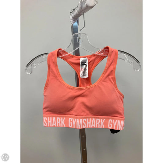 Athletic Bra By Gym Shark In Peach, Size: M