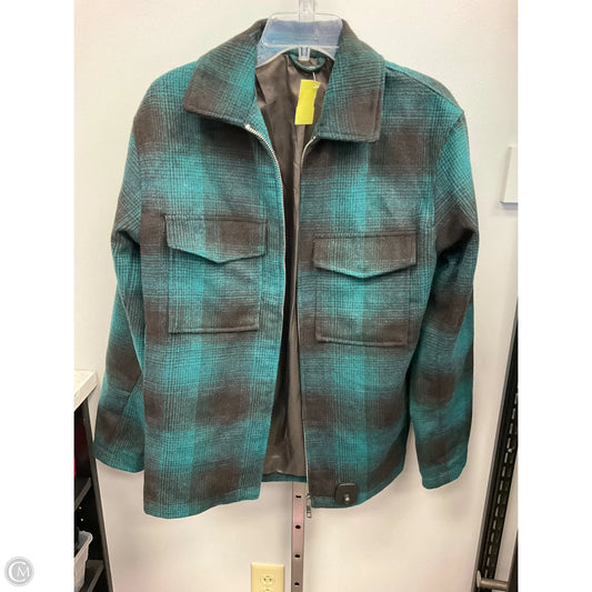 Jacket Utility By H&m In Plaid Pattern, Size: S