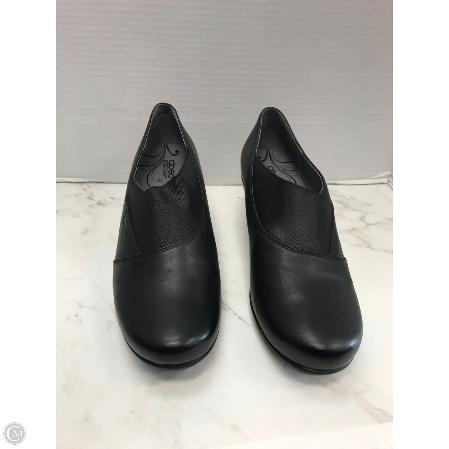 Shoes Heels Block By Abeo In Black, Size: 8