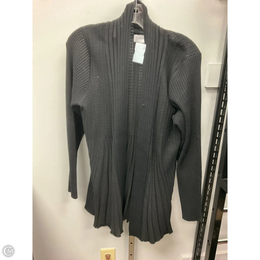 Cardigan By Carmen By Carmen Marc Valvo In Black, Size: M