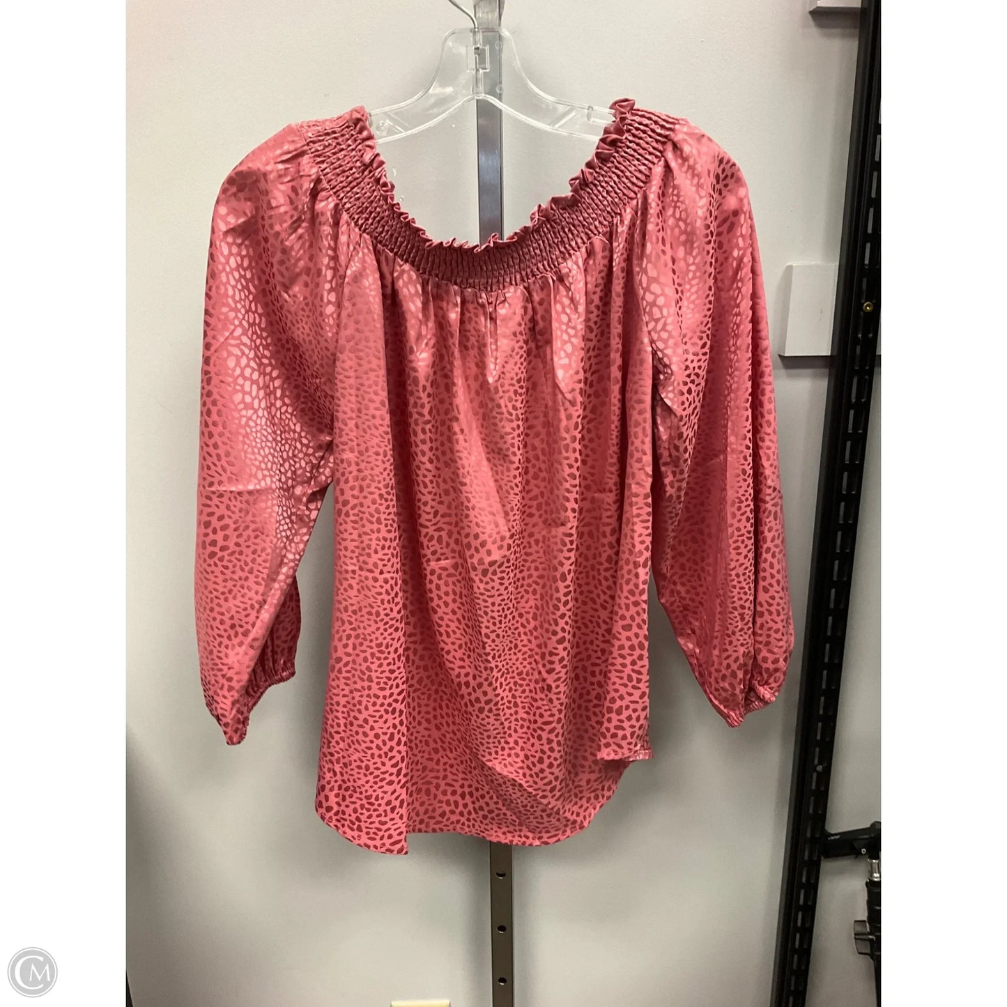 Top Long Sleeve By Umgee In Mauve, Size: M