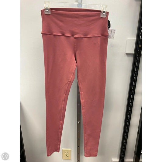 Athletic Leggings By Alo In Mauve, Size: S