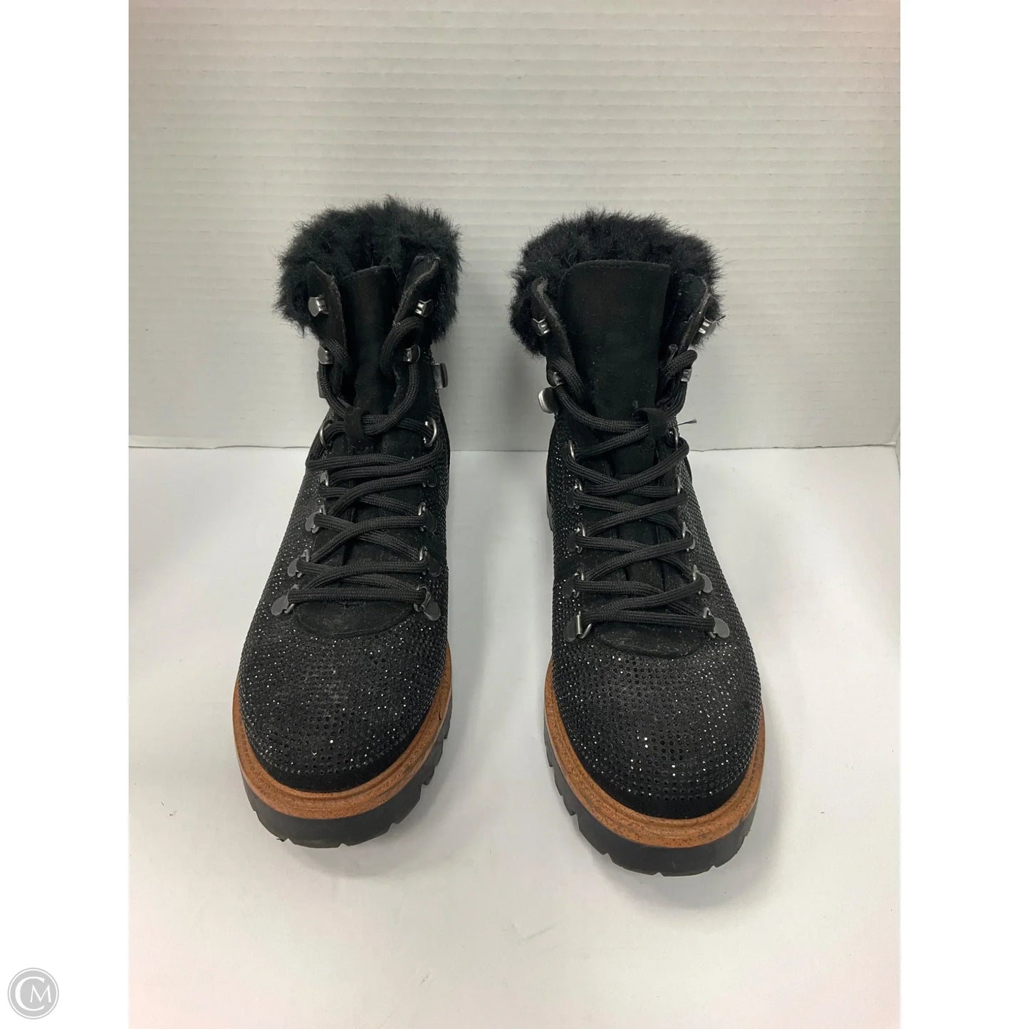 Boots Ankle Flats By Report In Black, Size: 7