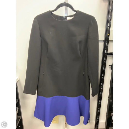 Dress Casual Short By Lk Bennett In Black & Blue, Size: 8