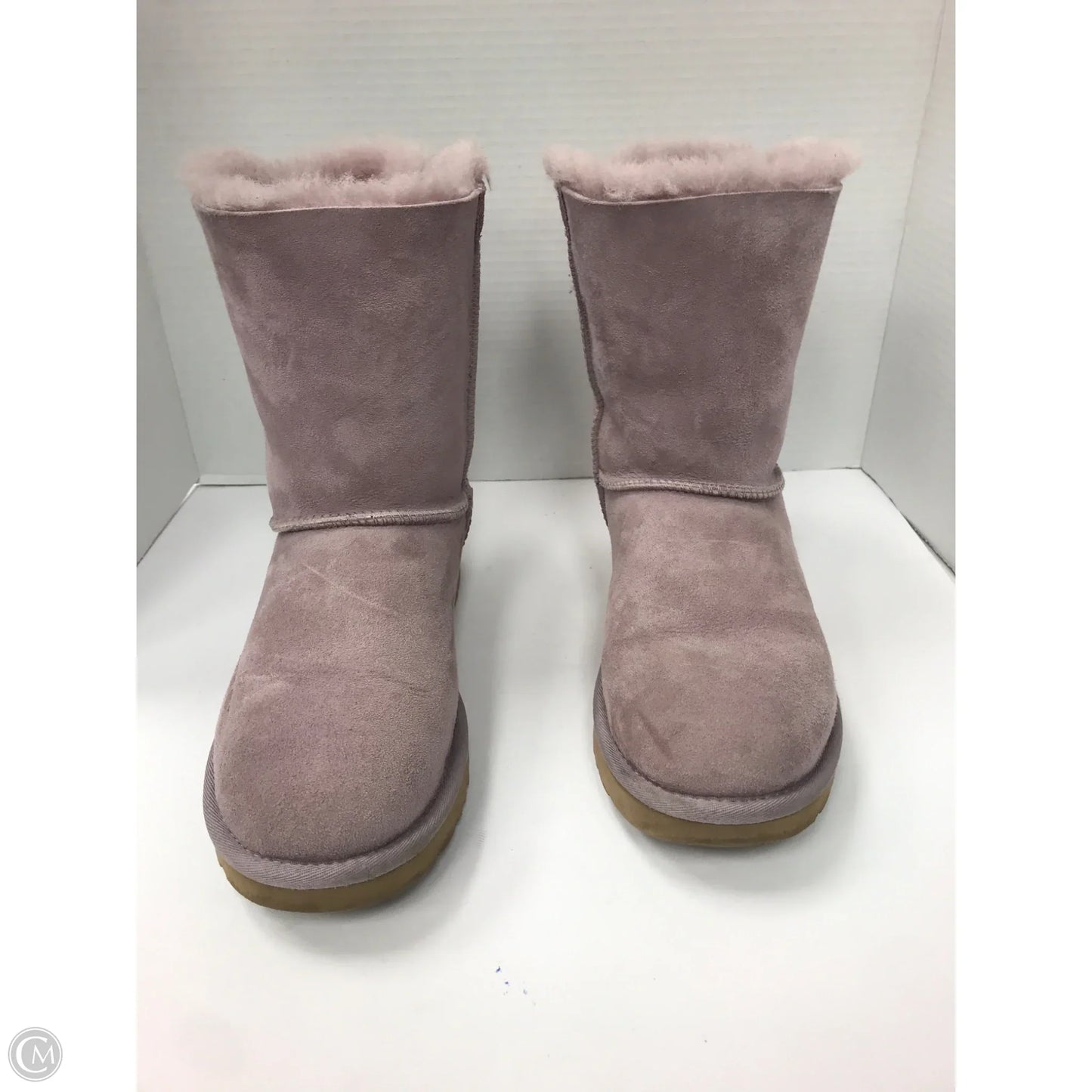 Boots Designer By Ugg In Purple, Size: 9