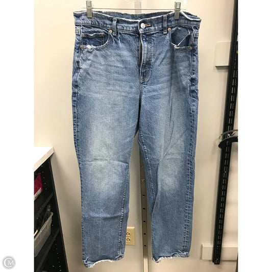 Jeans Flared By American Eagle In Blue Denim, Size: 14