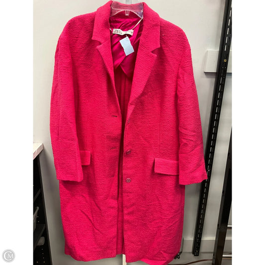 Coat Other By Zara In Pink, Size: Xl