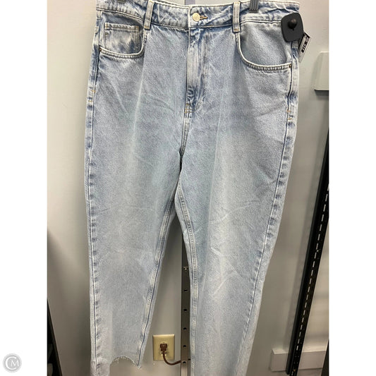 Jeans Flared By Zara In Blue Denim, Size: 12