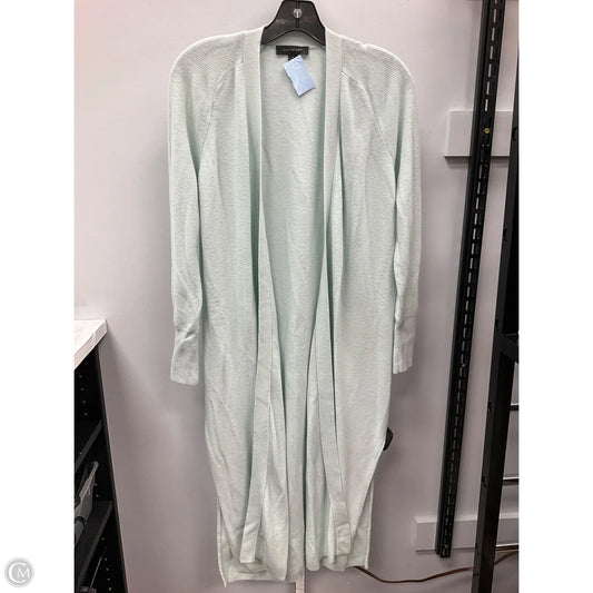 Sweater Cardigan By Ann Taylor In Green, Size: M