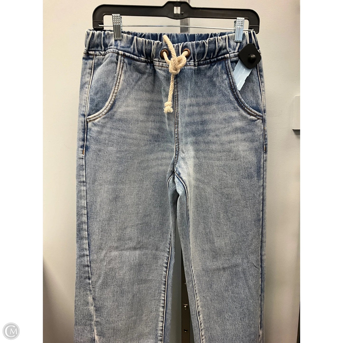 Jeans Wide Leg By Clothes Mentor In Blue Denim, Size: S