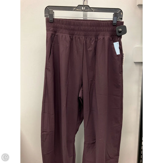Athletic Pants By Old Navy In Maroon, Size: S