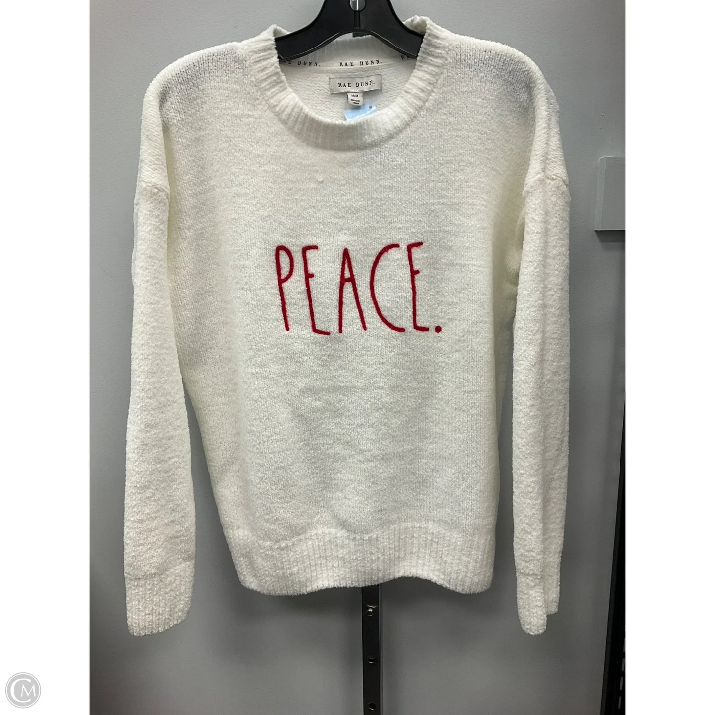 Sweater By Rae Dunn In Cream, Size: M