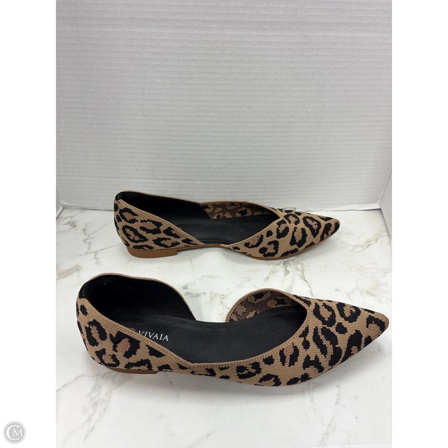 Shoes Flats By Vivaia In Animal Print, Size: 10