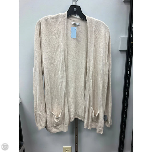 Cardigan By Croft And Barrow In Tan, Size: Xl