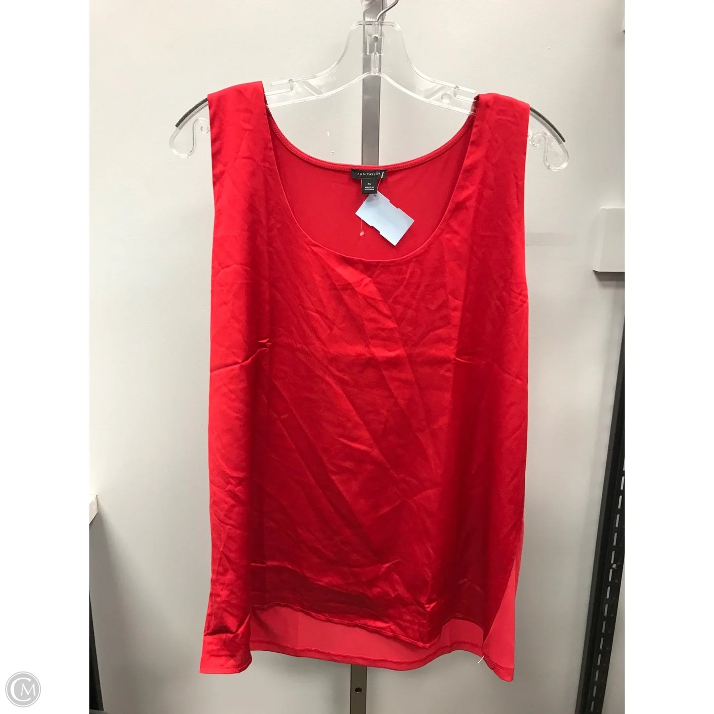 Top Cami By Ann Taylor In Red, Size: Xl