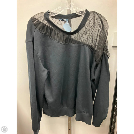 Top Long Sleeve By Maeve In Black, Size: Xl