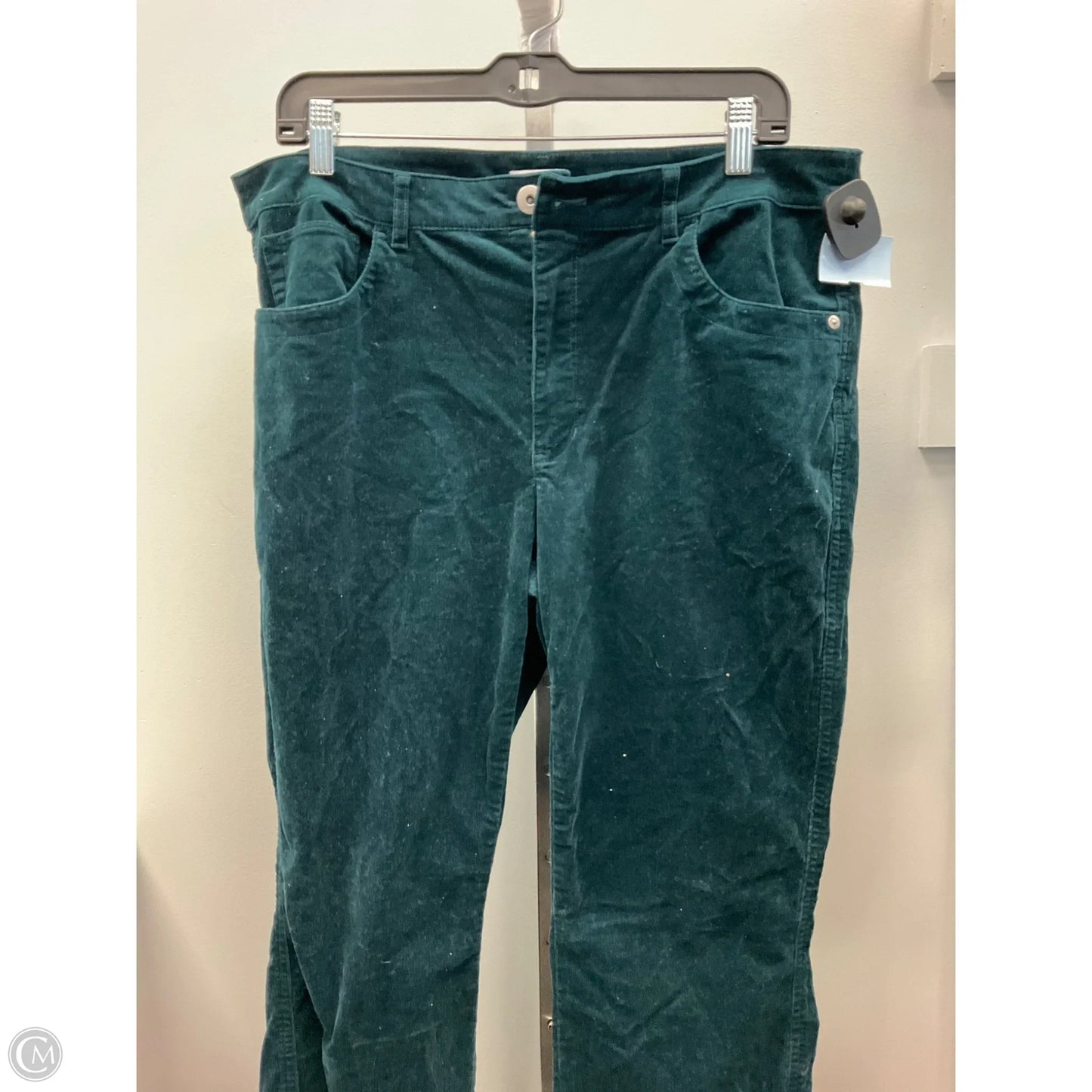 Pants Corduroy By J. Jill In Teal, Size: 14p