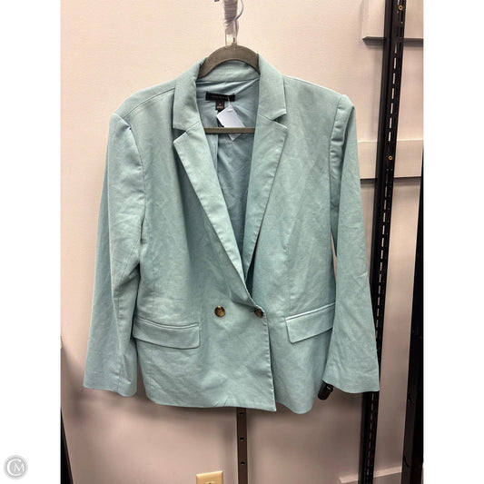 Blazer By Ann Taylor In Green, Size: 16
