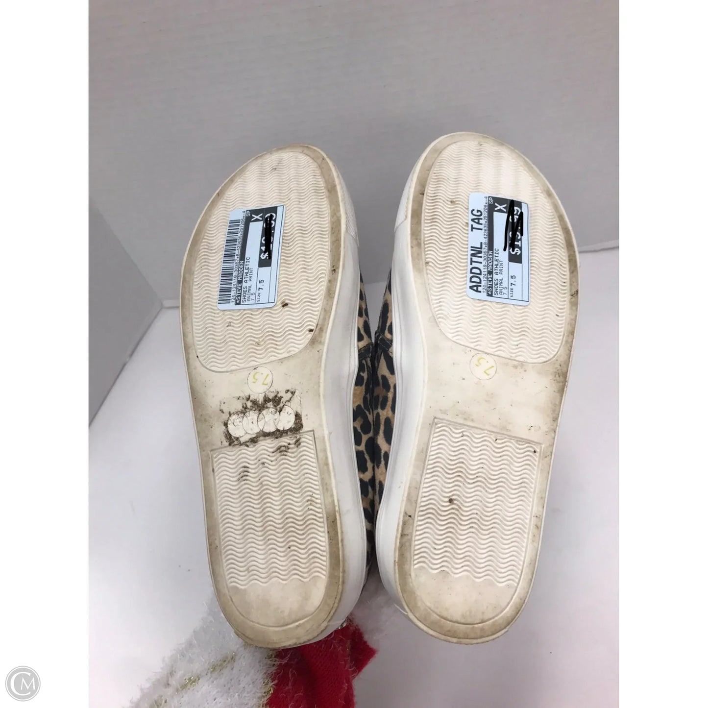 Shoes Athletic By Steve Madden In Animal Print, Size: 7.5