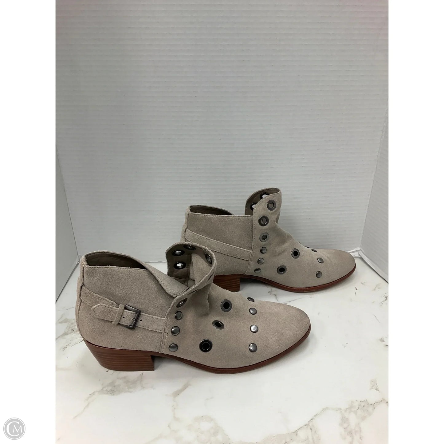 Boots Ankle Flats By Sam Edelman In Tan, Size: 10