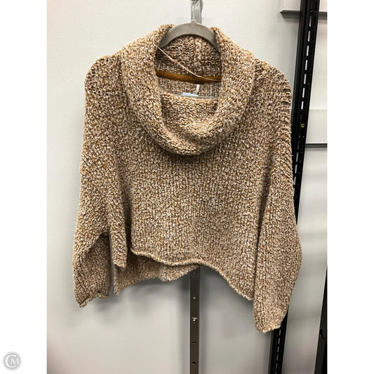 Sweater By Free People In Tan & White, Size: Xs