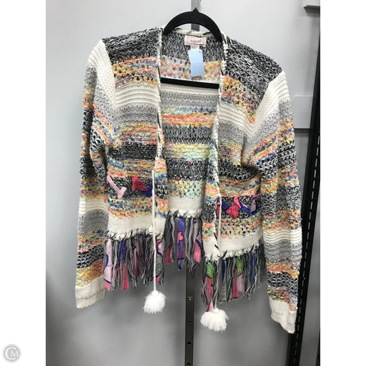 Cardigan By Clothes Mentor In Multi-colored, Size: L
