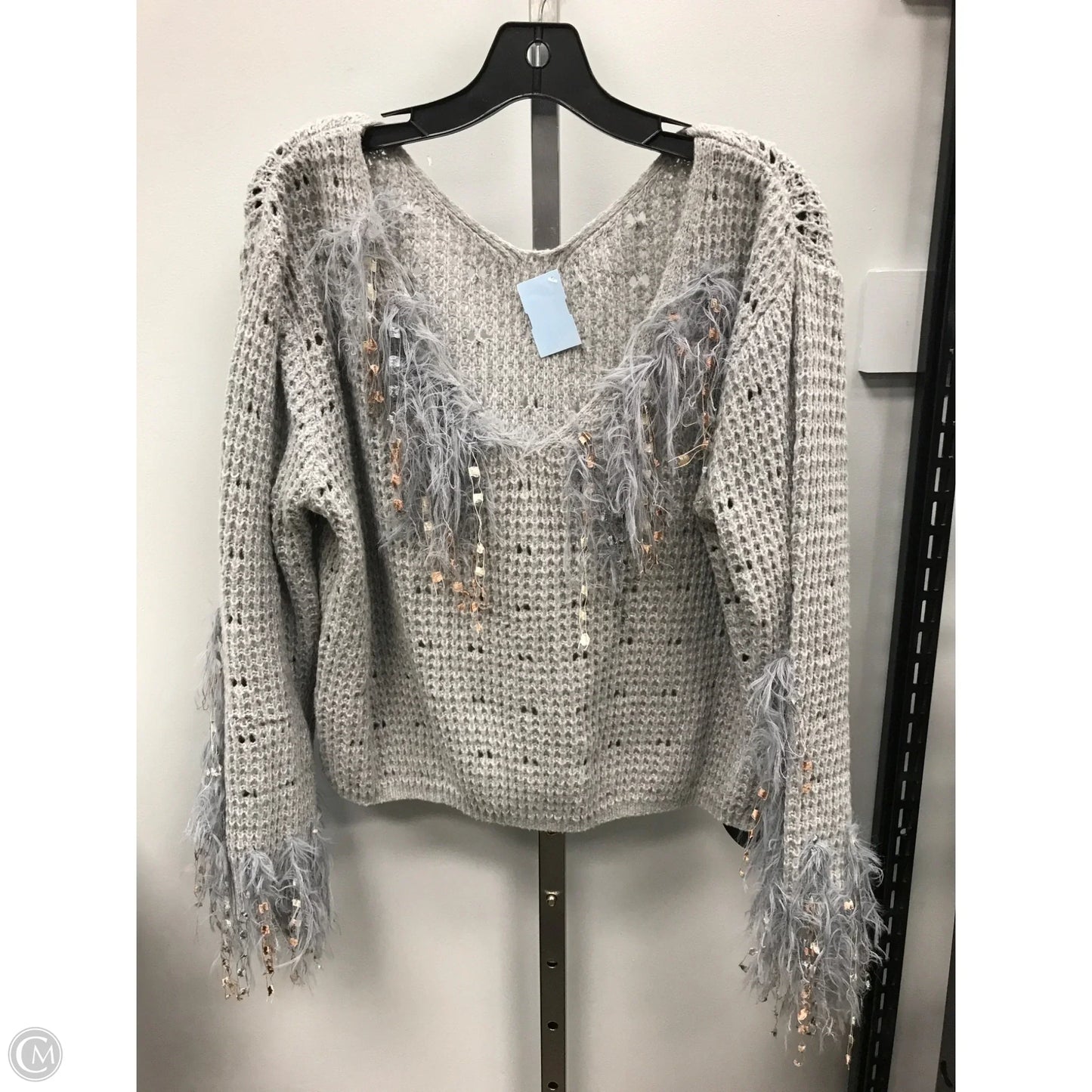 Sweater By Shein In Grey, Size: M