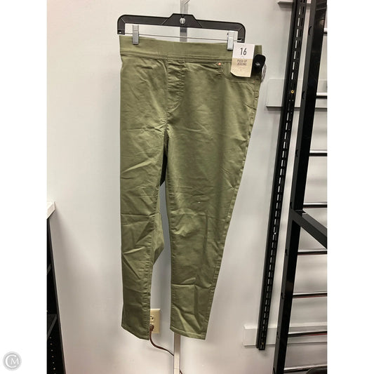 Pants Leggings By Cme In Green, Size: 16