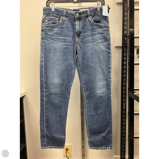 Jeans Boyfriend By Adriano Goldschmied In Blue Denim, Size: 6