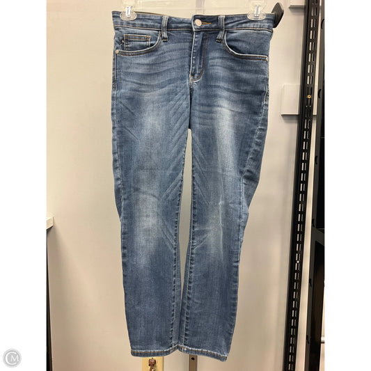Jeans Boot Cut By Judy Blue In Blue Denim, Size: 4