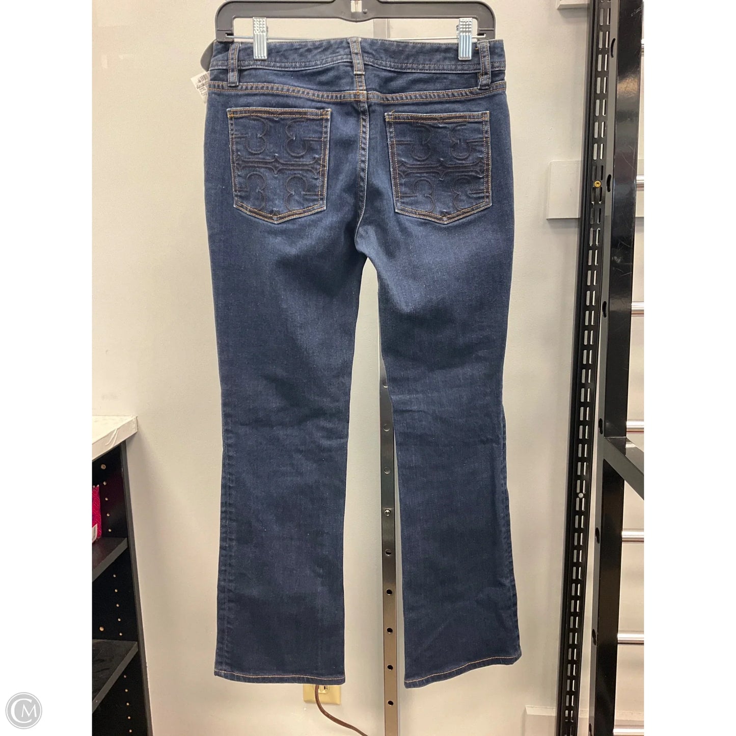 Jeans Designer By Tory Burch In Animal Print, Size: 6