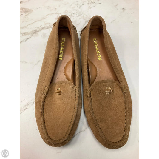 Shoes Designer By Coach In Tan, Size: 7.5