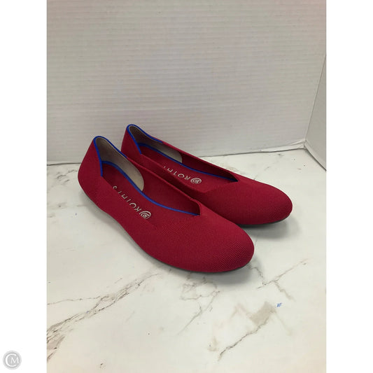 Shoes Flats By Rothys In Red, Size: 9.5
