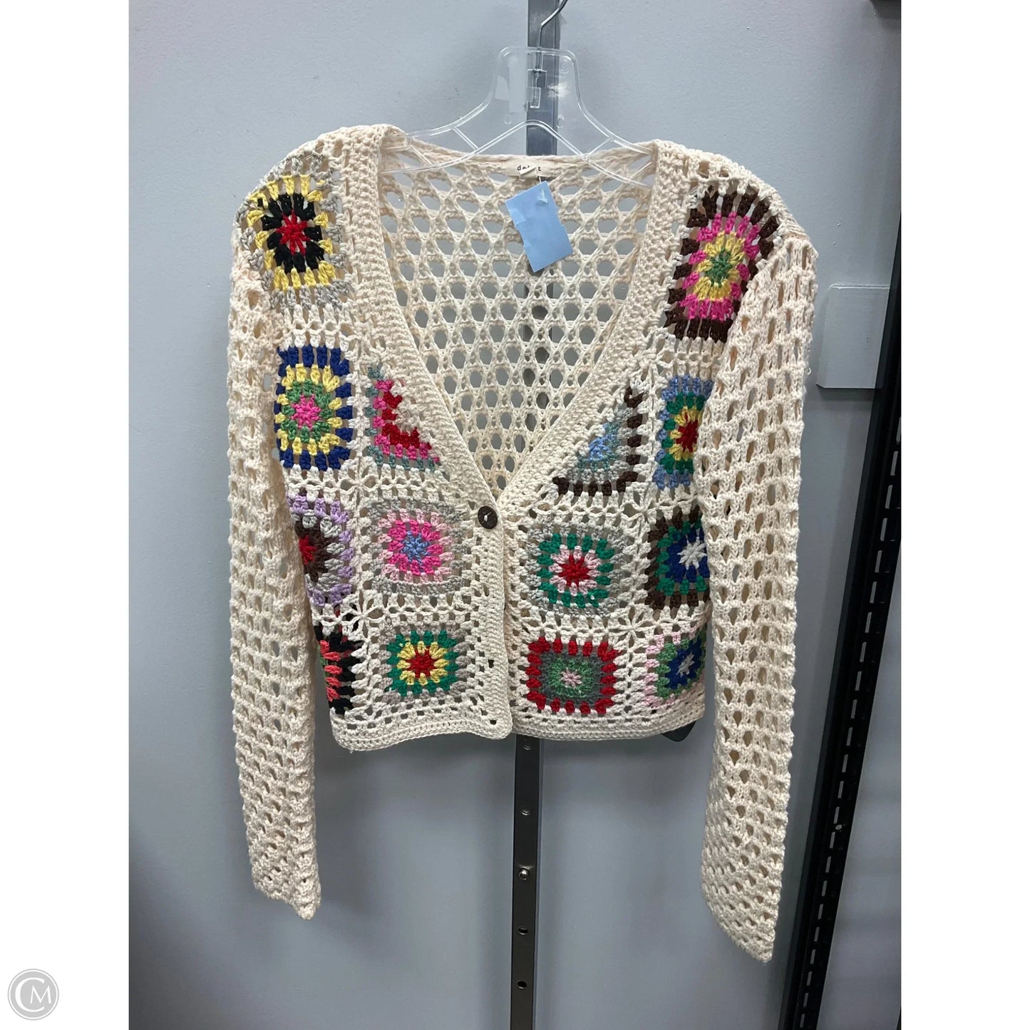 Cardigan By Debut In Floral Print, Size: S