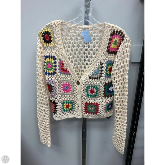 Cardigan By Debut In Floral Print, Size: S